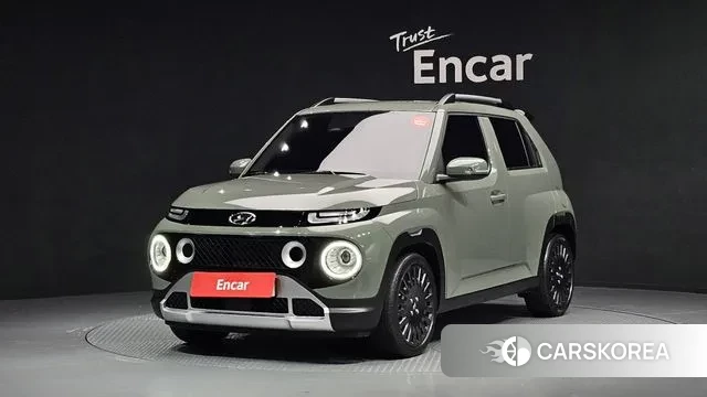 Hyundai Casper 2022 Зеленый из Кореи