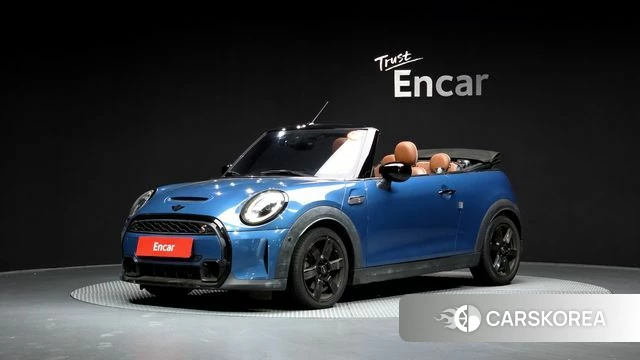 Mini Cooper S Convertible 2022 Синий из Кореи