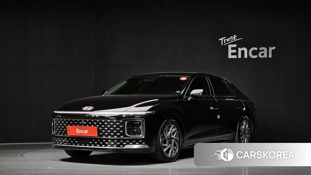 Hyundai Grandeur Hybrid (GN7) 2023 Черный из Кореи