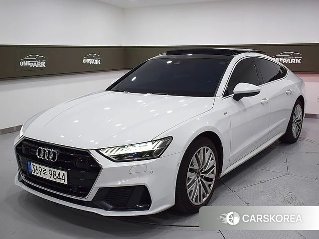 Audi A7 (4K) 2021 Белый из Кореи