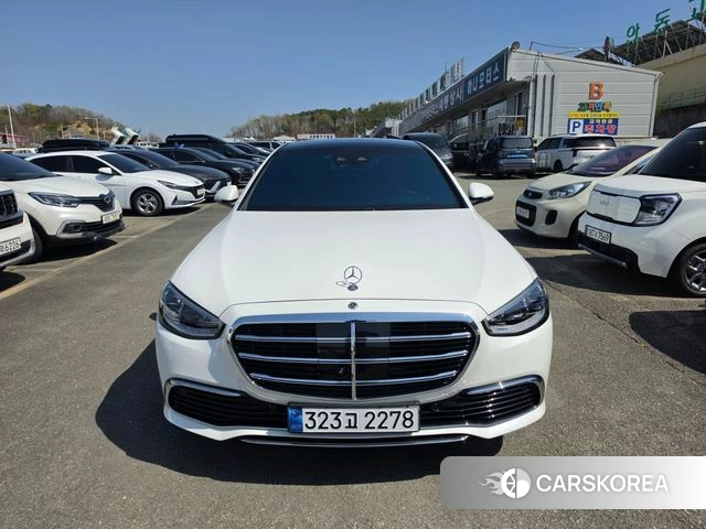 Mercedes-Benz S-Class W223 2024 Белый из Кореи
