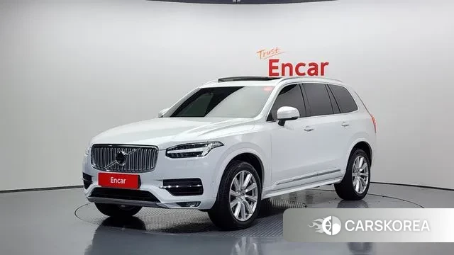 Volvo XC90 second Generation 2018 Белый из Кореи