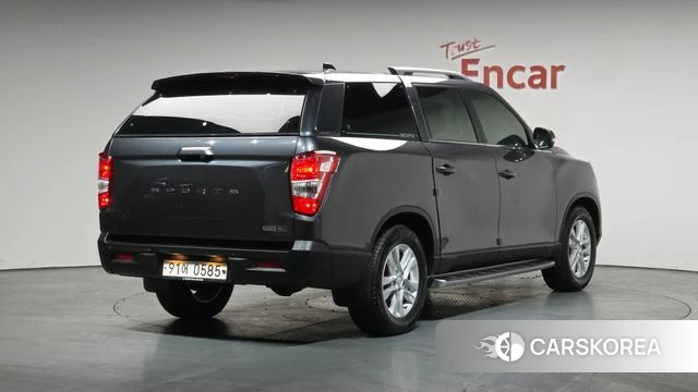 Ssangyong Rexton Sports 2020 Серый из Кореи