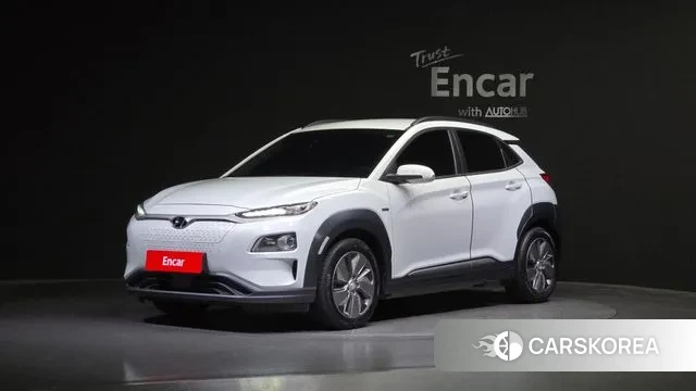 Hyundai Kona Electric 2019 Белый из Кореи
