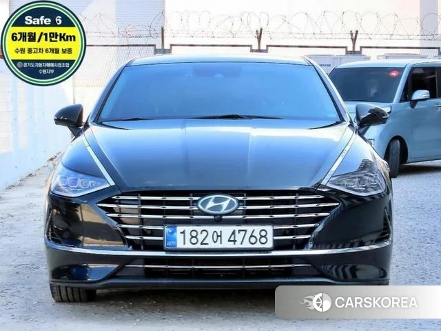Hyundai Sonata Hybrid (DN8) 2023 Черный из Кореи