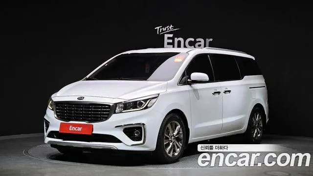 Kia The New Carnival 2019 Белый из Кореи