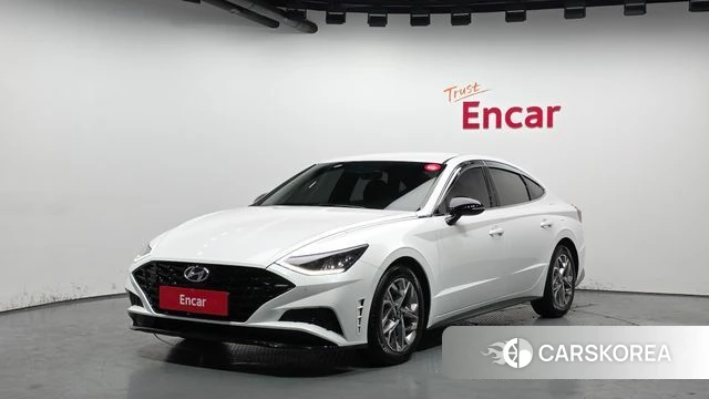 Hyundai Sonata (DN8) 2021 Белый из Кореи