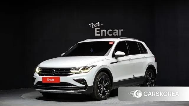 Volkswagen Tiguan second Generation 2022 Белый из Кореи