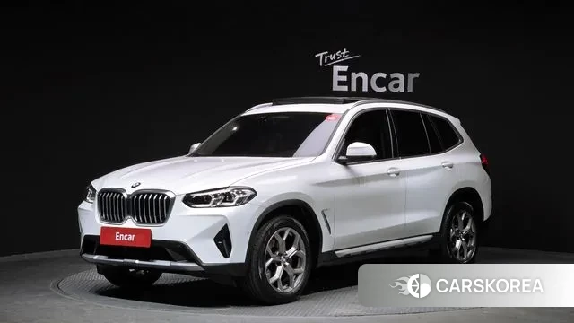 BMW X3 (G01) 2022 Белый из Кореи