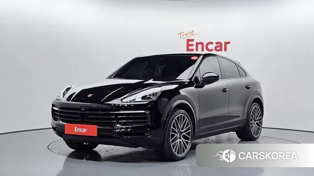 Porsche Cayenne (PO536) 2022 Черный из Кореи