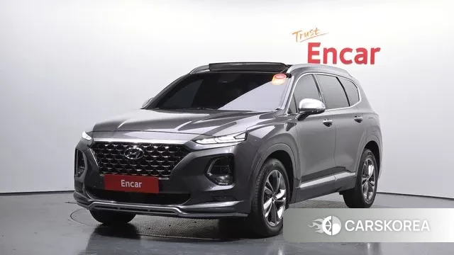 Hyundai Santa Fe TM 2019 Серый из Кореи