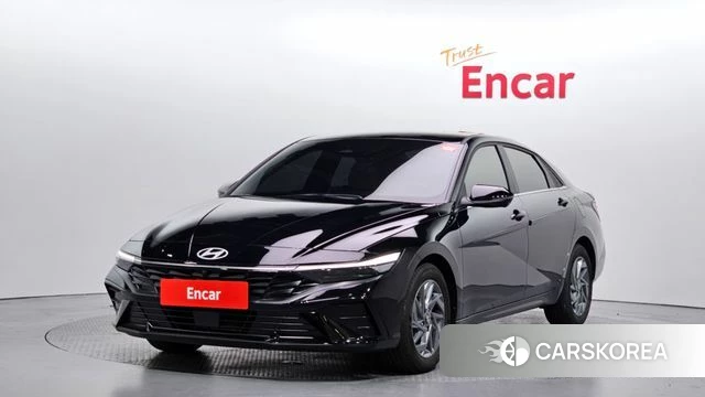 Hyundai The New Avante (CN7) 2025 Черный из Кореи