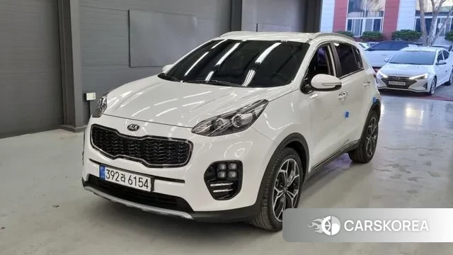 Kia Sportage The Bold 2018 Белый из Кореи