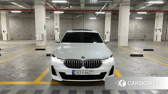 BMW 6 Series GT (G32) 2022 Белый из Кореи