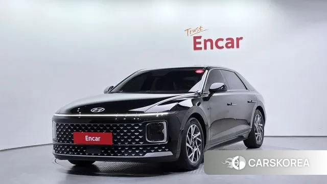 Hyundai Grandeur (GN7) 2022 Черный из Кореи