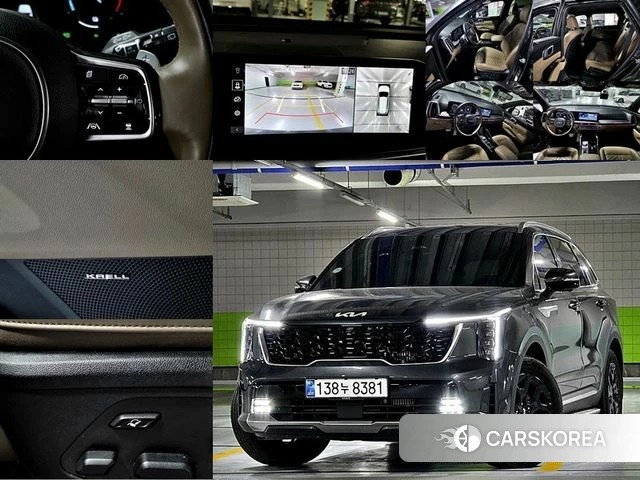 Kia The New Sorento 4th Generation 2024 Серый из Кореи