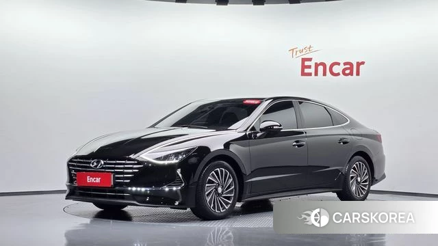 Hyundai Sonata Hybrid (DN8) 2022 Черный из Кореи