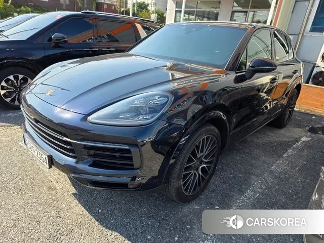 Porsche Cayenne (PO536) 2019 Синий из Кореи