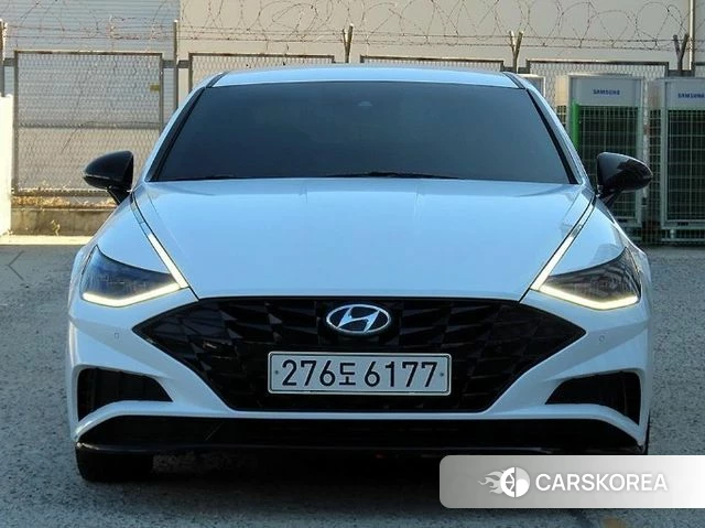 Hyundai Sonata (DN8) 2021 Белый из Кореи