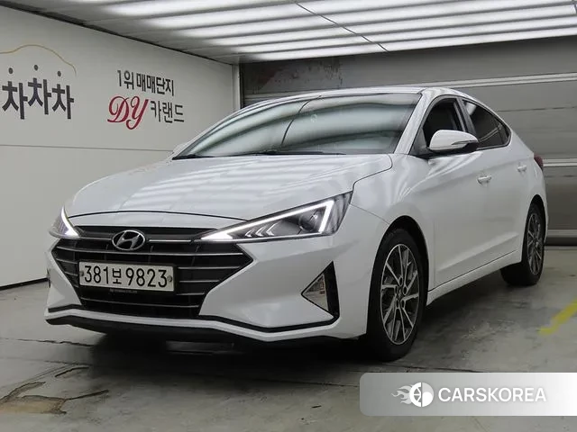 Hyundai The New Avante AD 2019 Белый из Кореи
