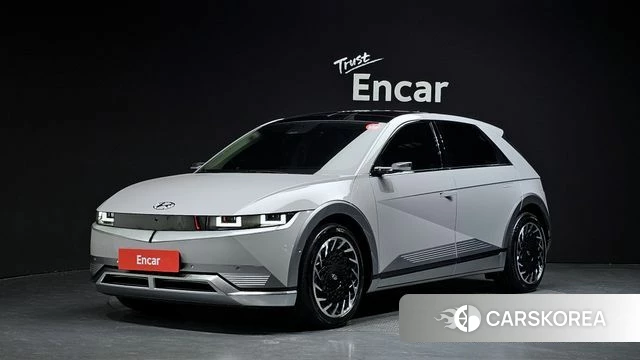 Hyundai Ionic 5 2022 Серебристо-серый из Кореи