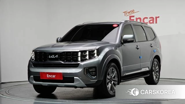 Kia Mohave Master 2022 Серебристо-серый из Кореи