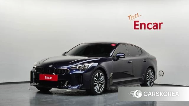 Kia Stinger 2018 Синий из Кореи