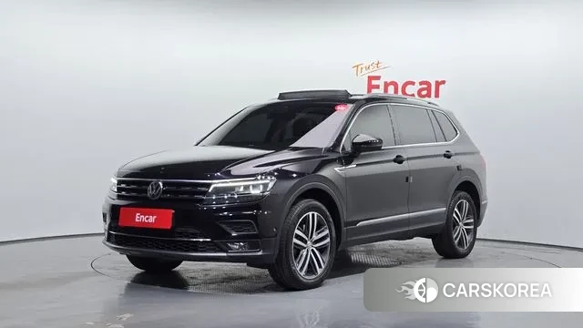 Volkswagen Tiguan Allspace 2020 Черный из Кореи