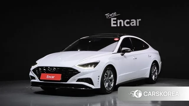 Hyundai Sonata (DN8) 2022 Белый из Кореи