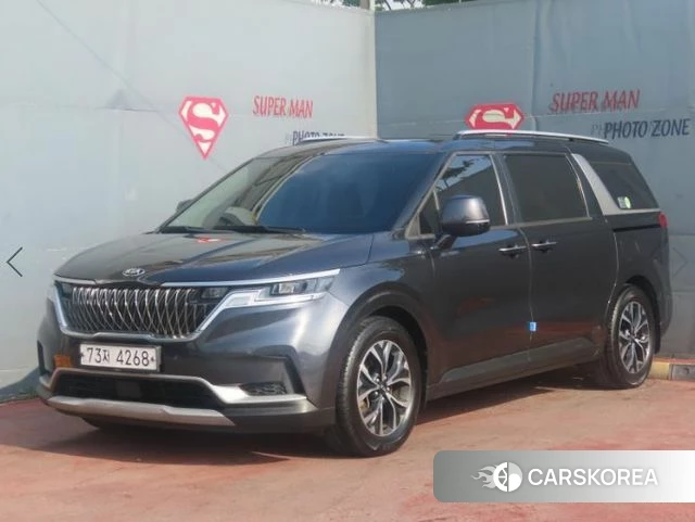 Kia Carnival 4th generation 2021 Серый из Кореи