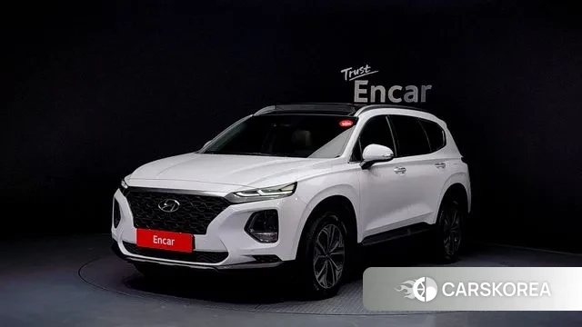 Hyundai Santa Fe TM 2018 Белый из Кореи