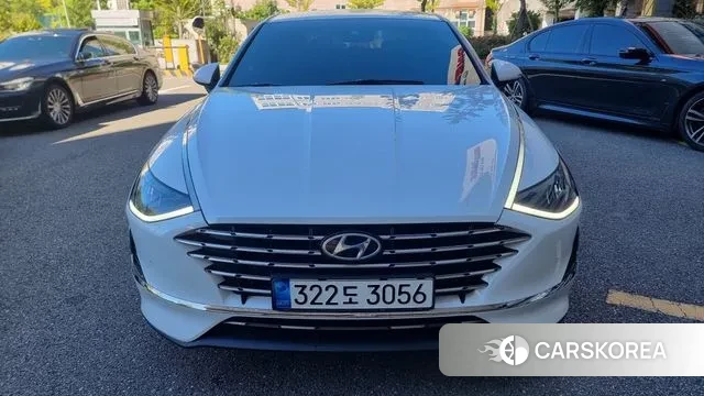 Hyundai Sonata Hybrid (DN8) 2020 Белый из Кореи
