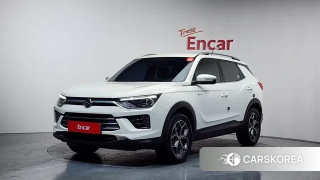 Ssangyong Beautiful Korando 2021 Белый из Кореи