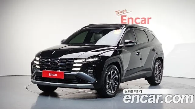 Hyundai The New Tucson Hybrid (NX4) 2024 Черный из Кореи