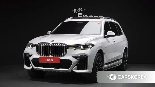 BMW X7 (G07) 2022 Белый из Кореи