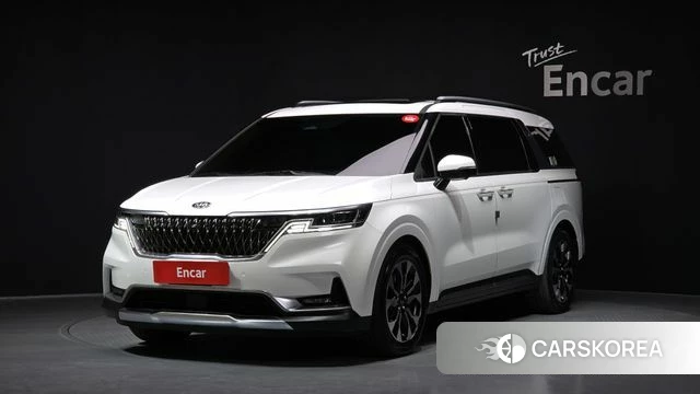 Kia Carnival 4th generation 2021 Белый из Кореи