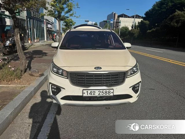 Kia The New Carnival 2019 Белый из Кореи