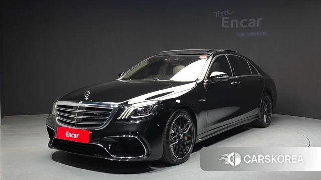 Mercedes-Benz S-Class W222 2020 Черный из Кореи