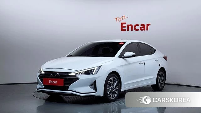 Hyundai The New Avante AD 2018 Белый из Кореи