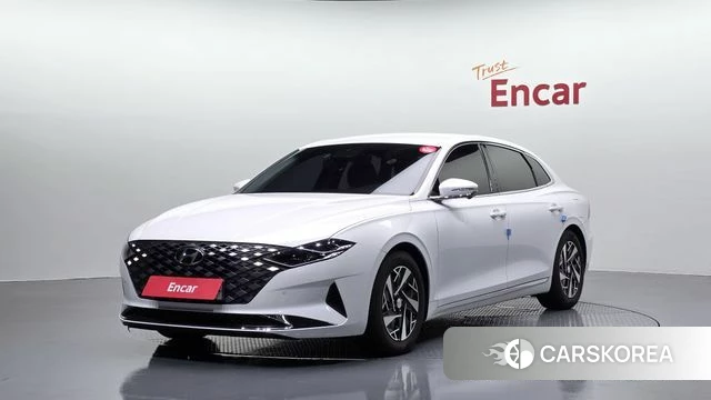 Hyundai The New Grandeur IG Hybrid 2020 Белый из Кореи
