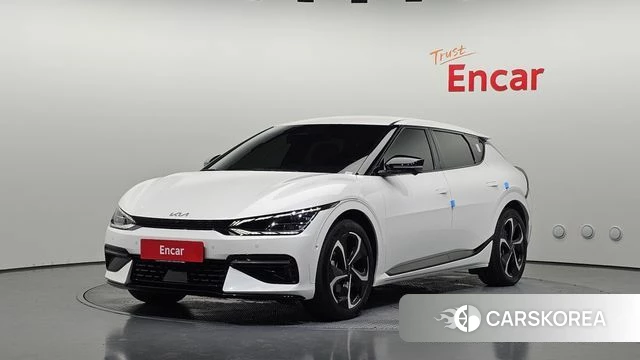 Kia EV6 2022 Белый из Кореи