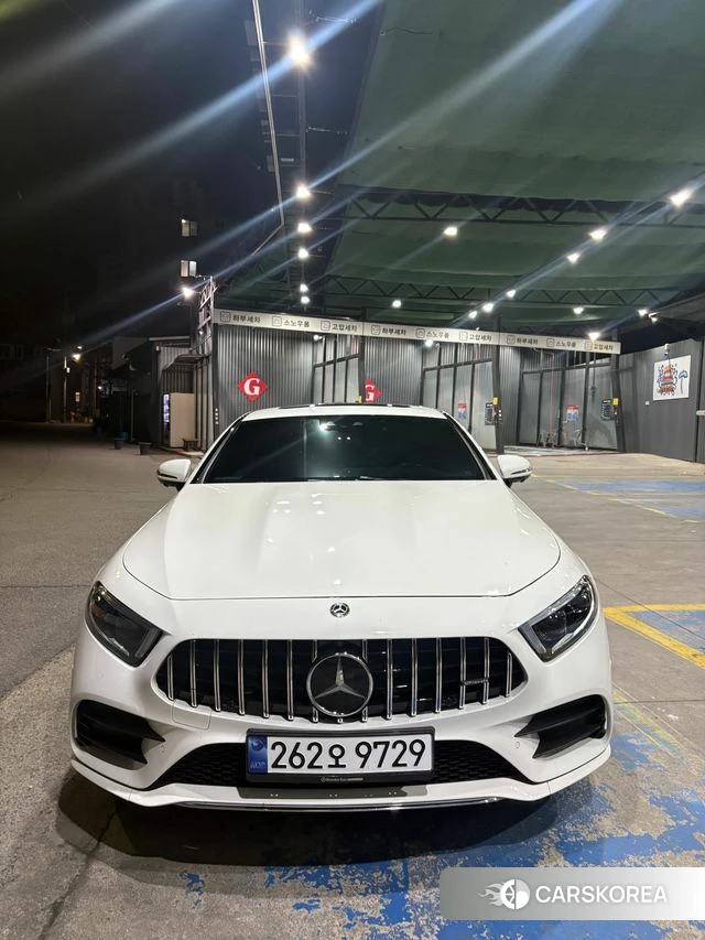 Mercedes-Benz CLS-Class C257 2021 Белый из Кореи
