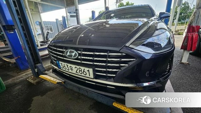 Hyundai Sonata Hybrid (DN8) 2021 Синий из Кореи