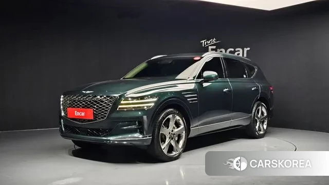 Genesis GV80 2021 Темно-зеленый из Кореи