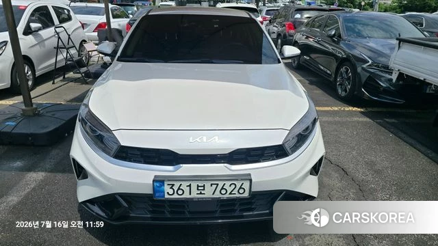 Kia The New K3 2nd generation 2021 Белый из Кореи