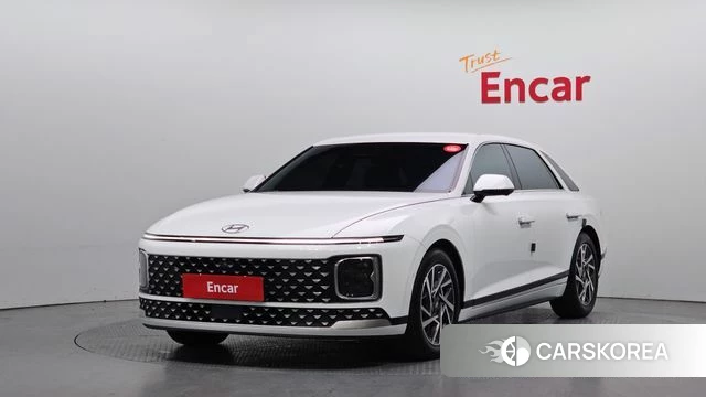 Hyundai Grandeur Hybrid (GN7) 2023 Белый из Кореи