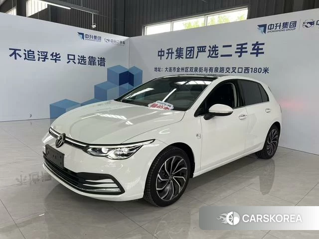 Volkswagen Golf 2022 Белый из Китая