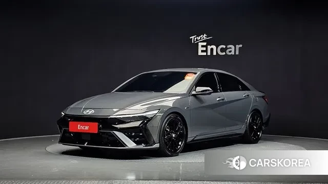 Hyundai The New Avante (CN7) 2024 Серый из Кореи