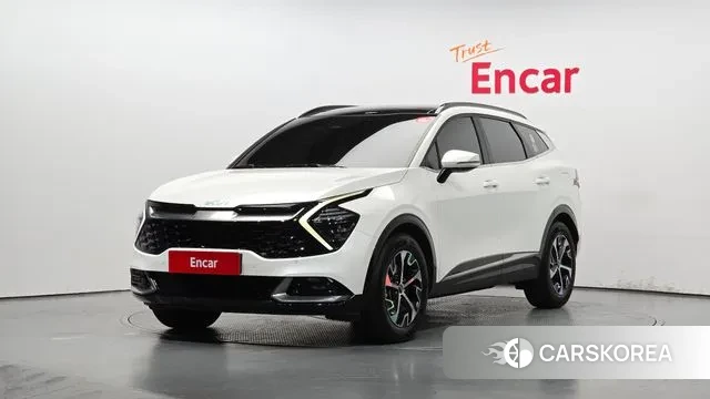 Kia Sportage 5th Generation Hybrid 2022 Белый из Кореи