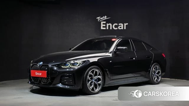 BMW i4 2022 Черный из Кореи